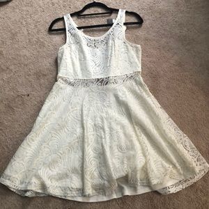 Off white lace dress